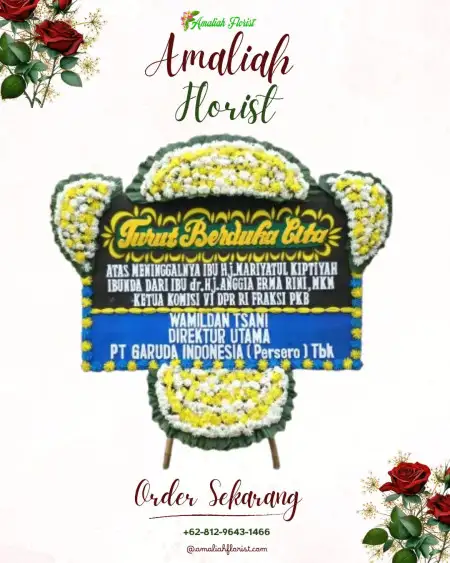 Papan Bunga Duka Bangle